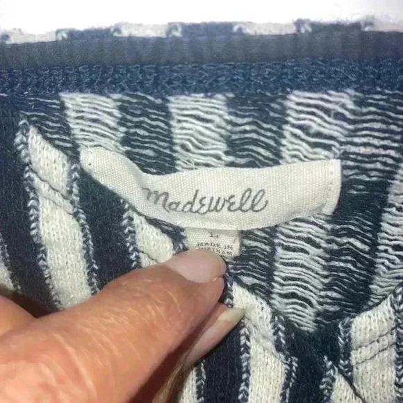 Madewell Finale Stripe Faux Wrap Tank - Picture 9 of 12